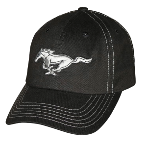 Ford Mustang Basecap in schwarz - Running Pony